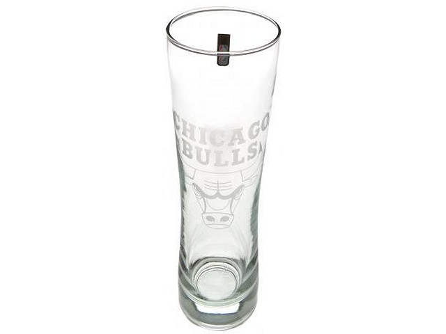 Chicago Bulls beer glass