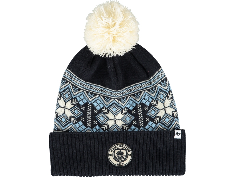 Man City knitted hat