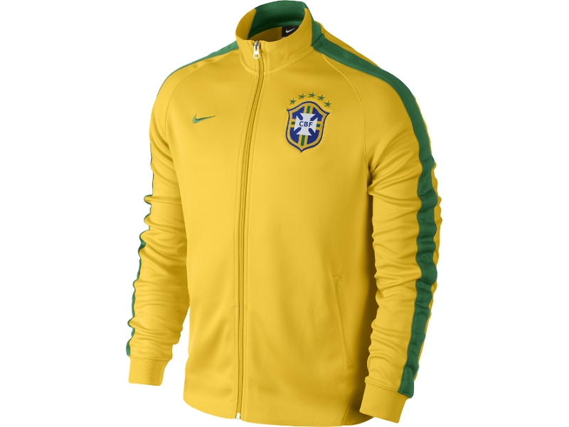 Brazil Nike track jacket