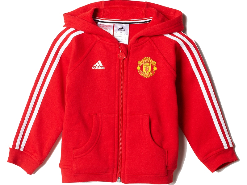 Manchester Utd Adidas boys track jacket