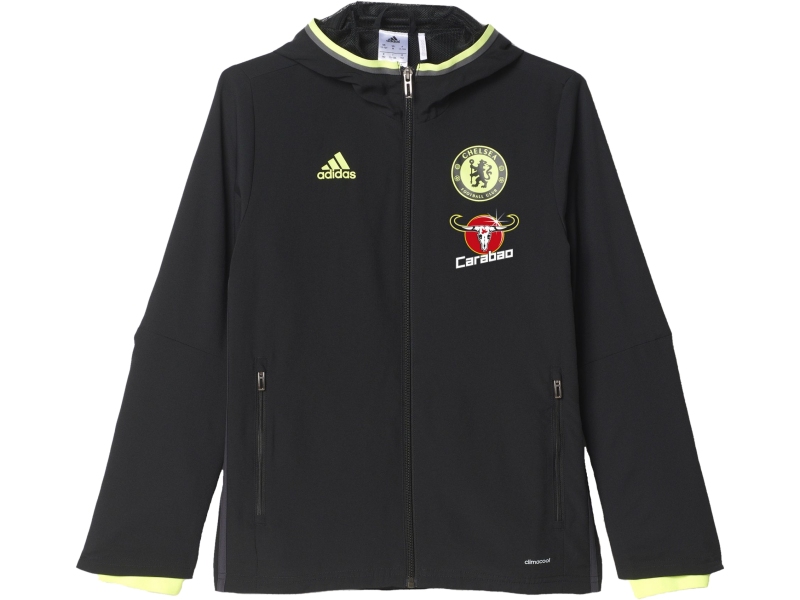 Chelsea FC Adidas boys sweatshirt hooded