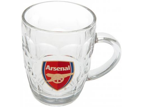 Arsenal FC glass tankard