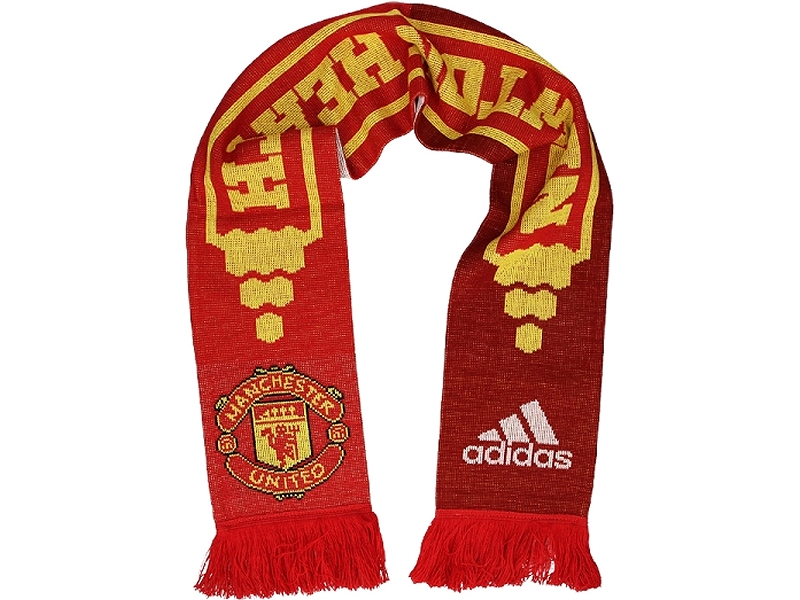 Manchester Utd Adidas scarf