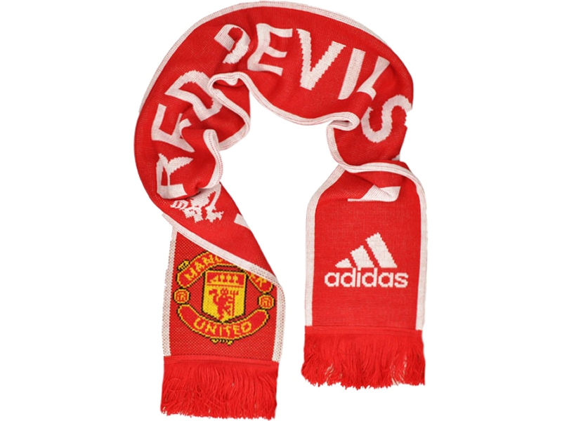 Manchester Utd Adidas scarf