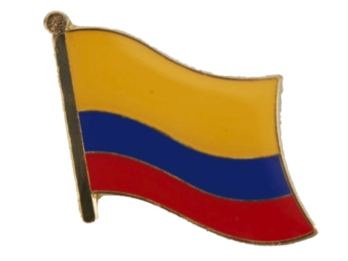 Colombia pin badge