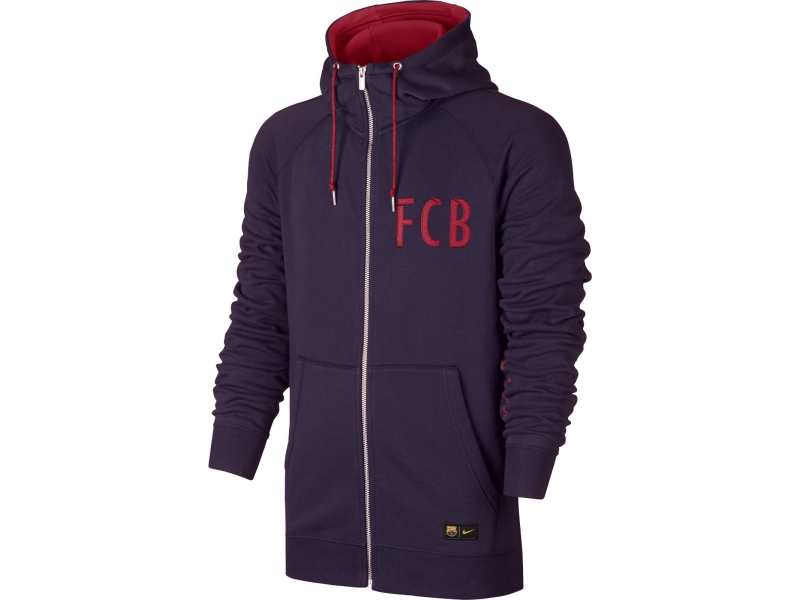 Barcelona Nike track jacket hooded