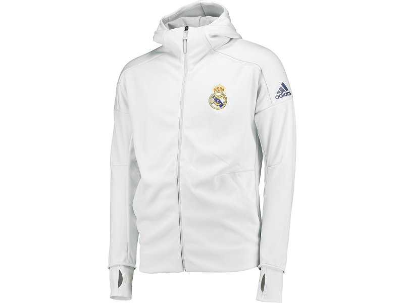 Real Madrid CF Adidas boys track jacket