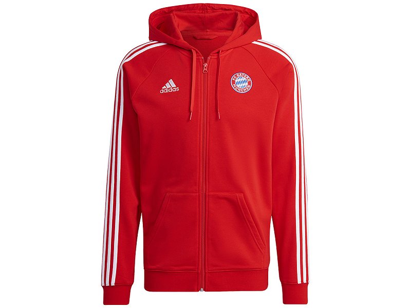 : FC Bayern Adidas track jacket hooded