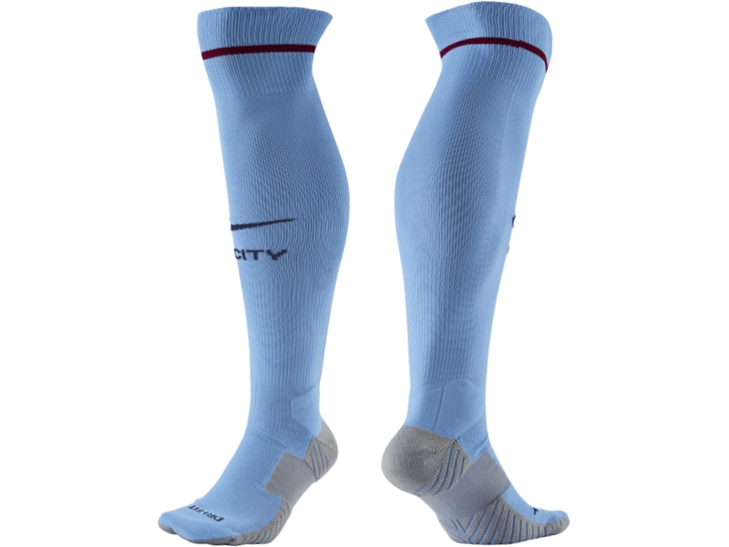 Man City Nike football socks