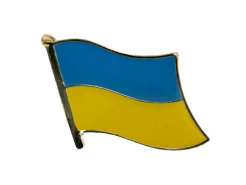 Ukraine pin badge