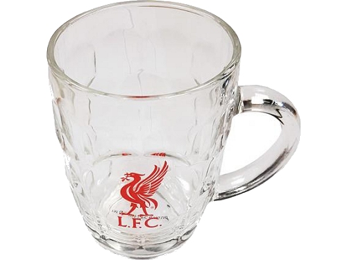Liverpool glass tankard