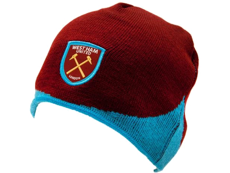 West Ham knitted hat