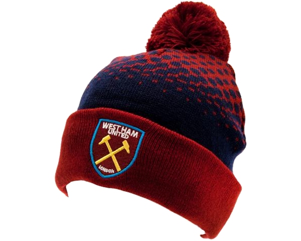 West Ham knitted hat