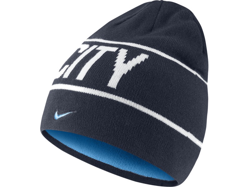 Man City Nike knitted hat