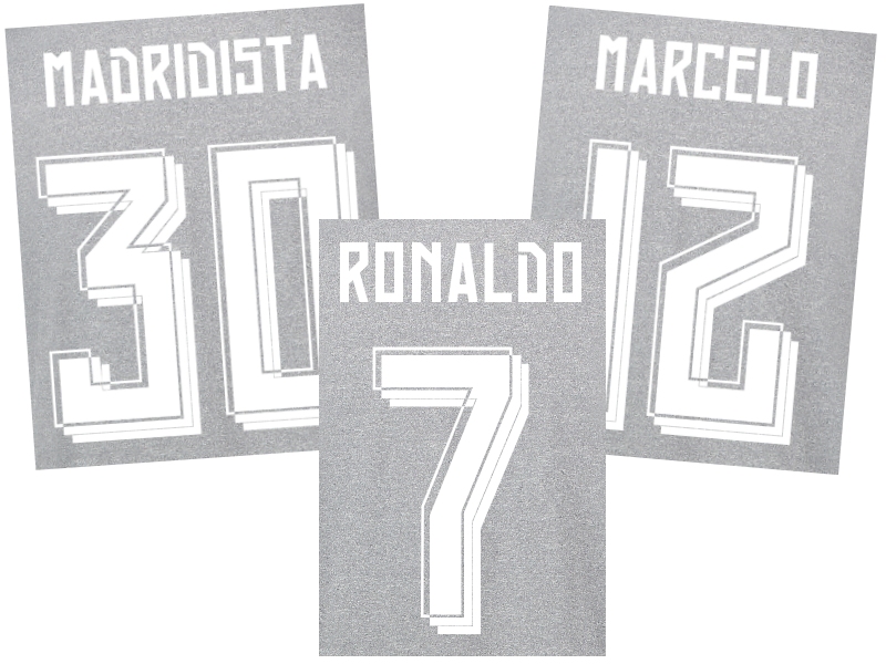 Real Madrid CF shirt printing