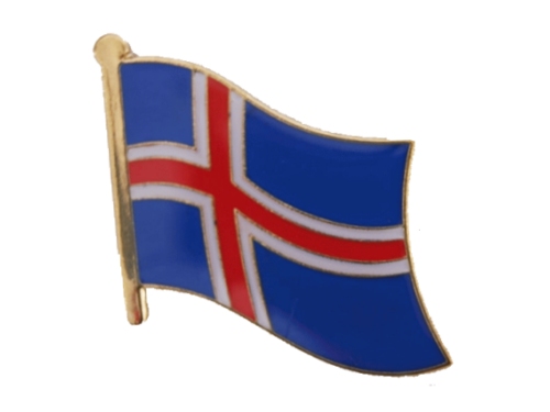 Iceland pin badge