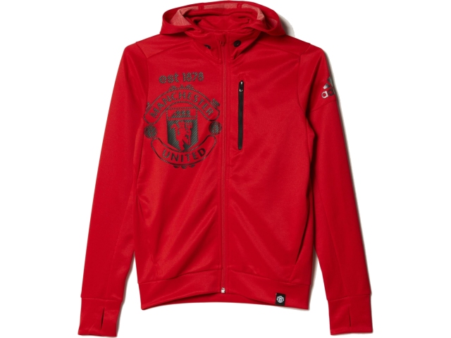 Manchester Utd Adidas boys hoodie