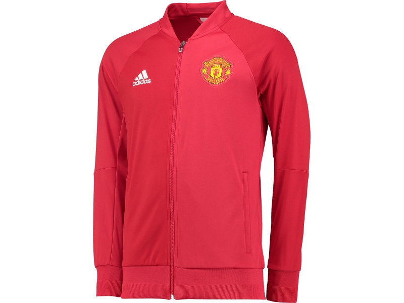 Manchester Utd Adidas boys track jacket