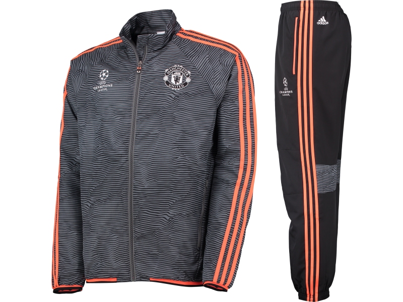 Manchester Utd Adidas track suit