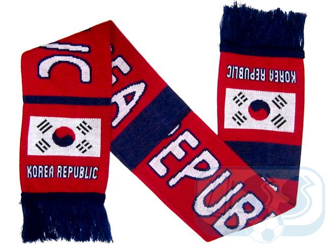 South Korea scarf